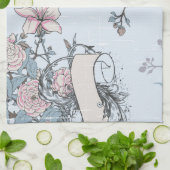 pastellfarbenes Shabby Chic Handtuch (Gefaltet)