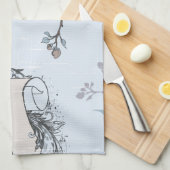 pastellfarbenes Shabby Chic Handtuch (Viertel Falte)