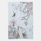 pastellfarbenes Shabby Chic Handtuch (Vertikal)