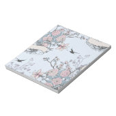 pastellfarbenes Shabby Chic Notizblock (Rotiert)