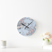 pastellfarbenes Shabby Chic Runde Wanduhr (Zuhause)