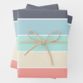 Pastellfarbenpalette Geschenkpapier Set (Beispiel)