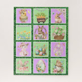 Pastellfarbenpuzzle Ostersonnenblock Puzzle (Vertikal)