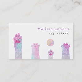 Pastellfarbenwanderung Visitenkarte