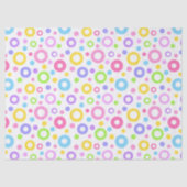 Pastellfarbige Kreise Seidenpapier (Vorderseite)