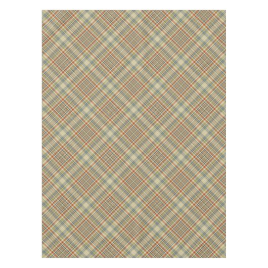 Pastellfarbkariertes Muster Tischdecke (Vorderseite)