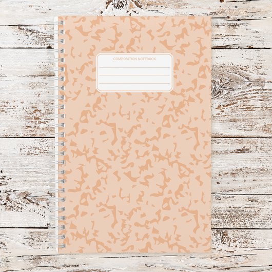 Pastellfarbmarmormuster mit Marmormotiv Notizblock