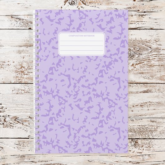 Pastellfarbmarmormuster mit Marmormotiv Notizblock