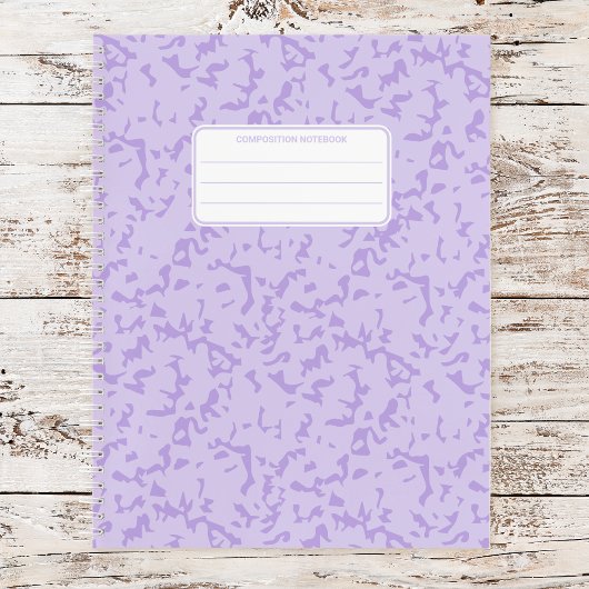 Pastellfarbmarmormuster Notizblock