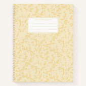Pastellfarbmarmormuster Notizblock (Vorderseite)