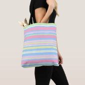 Pastellfarbstreifen Tasche (Von Nahem)