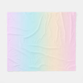 Pastellfarbverlauf Fleecedecke (Vorderseite (Horizontal))
