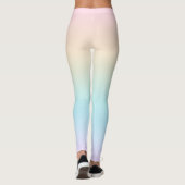 Pastellfarbverlauf Leggings (Rückseite)