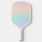 Pastellfarbverlauf Pickleball Schläger (Rückseite)