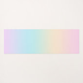 Pastellfarbverlauf Yogamatte (Rückseite (Horizontal))