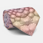 PastellfarbVintages Fraktal-Kaleidoskop Krawatte (Gerollt)