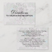 Pastellfeder Begleitkarte (Vorne/Hinten)