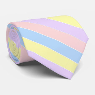 Pastellfeder Krawatte