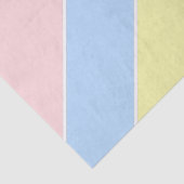 Pastellfeder-Streifen Seidenpapier (Detail)