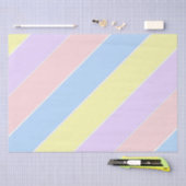 Pastellfeder-Streifen Seidenpapier (Handwerk)