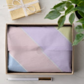 Pastellfeder-Streifen Seidenpapier (Geschenk)