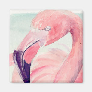 Pastellflamingo Magnet