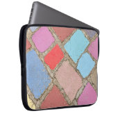 Pastellfliesen Laptopschutzhülle (Vorne Rechts)