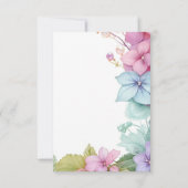 Pastellflorenkarte (Rückseite)