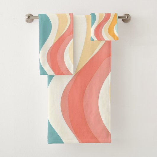 Pastellfluss Badhandtuch Set (Insitu)