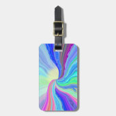 Pastellfluss-Gepäckanhänger Gepäckanhänger (Vorderseite vertikal)