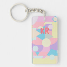 Pastellformen in Abstrakter Collage