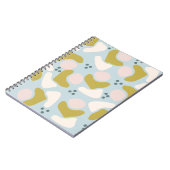 Pastellformen und -punkte notizblock (Linke Seite)