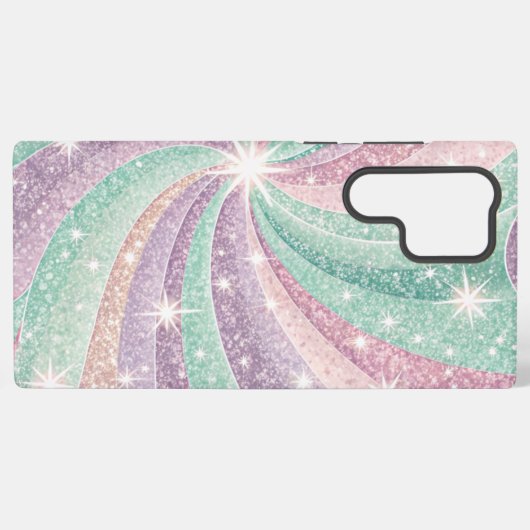 Pastellfunkel Samsung Galaxy Hülle (Rückseite (Horizontal))