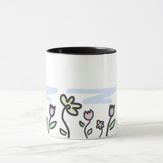 Pastellgarten Tasse (Zentrum)