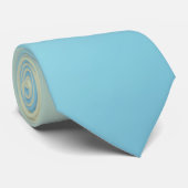 Pastellgelb, grün, blau Gradient Ombre Krawatte (Gerollt)