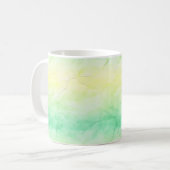 Pastellgelb grün kaffeetasse (Vorderseite Links)