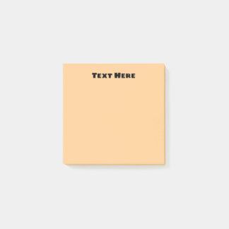 Pastellgelb Post-it Klebezettel