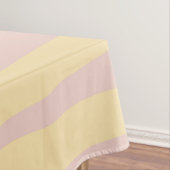 Pastellgelb, tropischer Palmblättrig Tischdecke (Beispiel)