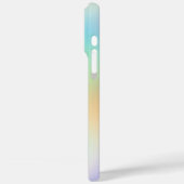 Pastellgelb und lila Case-Mate iPhone hülle (Rückseite / Links)