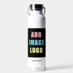 Pastellgelbe, benutzerdefinierbare Firmenlogos | F Trinkflasche<br><div class="desc">Fügen Sie Ihr Logo oder Bild zu diesem modernen pastellfarbenen Design hinzu. Sie können einfach Ihr Firmenlogo,  Image oder Ihr persönliches Foto hinzufügen. Editierbares Logo oder Foto oder individuelles persönliches Geschenk für einen Freund,  Mitarbeiter oder andere. Individuell gestaltete Mitarbeiter des Unternehmens sind modern eingerichtet.</div>