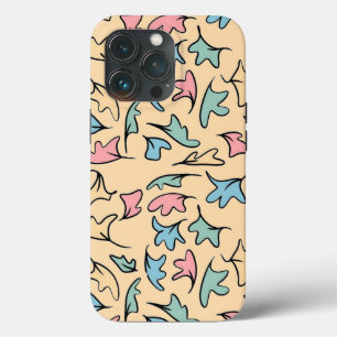 Pastellgelbe Blätter Case-Mate iPhone Hülle