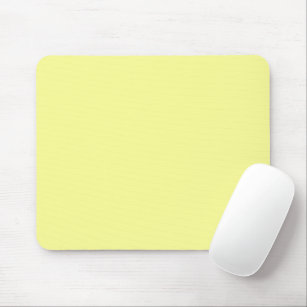 Pastellgelbe Farbe Mousepad