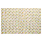 Pastellgelbe Patchwork-Vintage-Decke Stoff (Yard (91,4 cm))