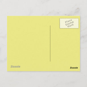 Pastellgelber Hintergrund auf einer Postkarte