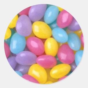 PastellGeleebonbonaufkleber Runder Aufkleber