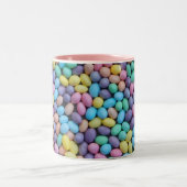 PastellGeleebonbons Zweifarbige Tasse (Mittel)