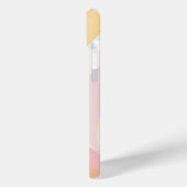 Pastellgeometrisches Muster bunt Case-Mate iPhone Hülle (Rückseite / Links)