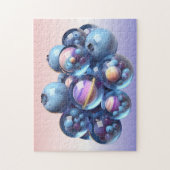 Pastellgläser für kosmische Blaubeere - Puzzle (Vertikal)
