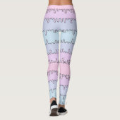Pastellgoo-Leggings Leggings (Rückseite)