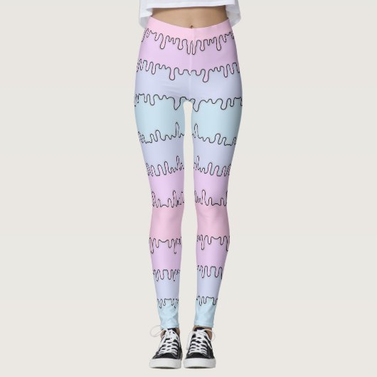 Pastellgoo-Leggings Leggings (Vorderseite)